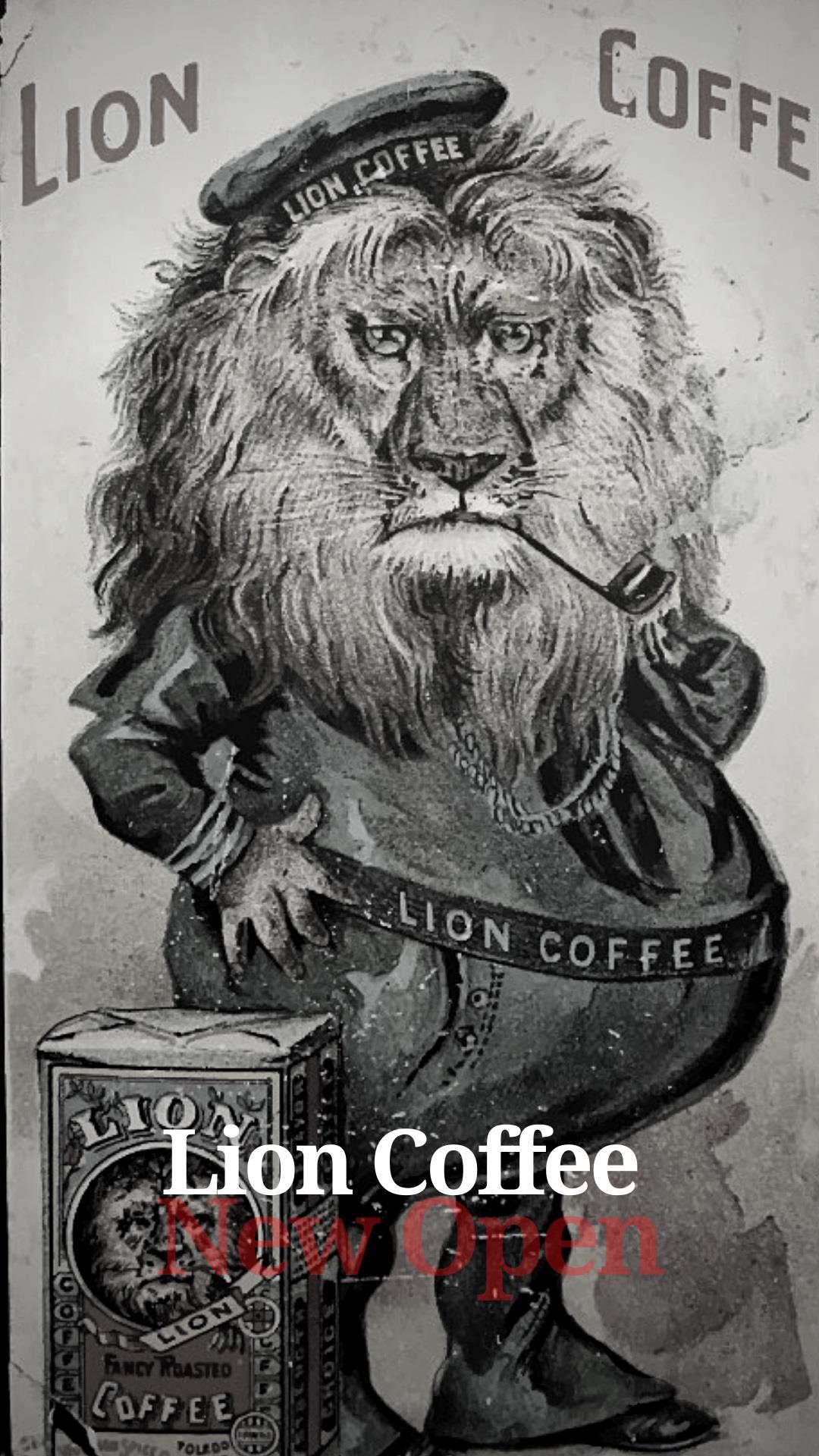 LION COFFEE！明日（7/3) OPEN!